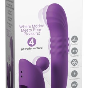 Fantasy For Her Harmoni Pro Rabbitvibrator met clitorisstimulator, paars Fantasy For Her Harmoni Pro Rabbitvibrator met clitorisstimulator, paars - Afbeelding 1