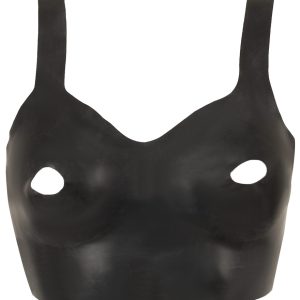 Late X Latex-BH-Top met uitsparingen voor tepelspelletjes, zwart Late X Latex-BH-Top met uitsparingen voor tepelspelletjes, zwart - Afbeelding 5