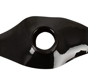 Late X Latex Knebel met opening – Holle knebelmasker zwart Late X Latex Knebel met opening – Holle knebelmasker zwart - Afbeelding 4