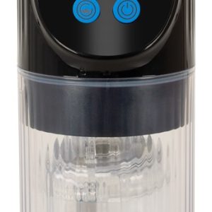 WYNE Masturbator 12 met vibratie, zuigfunctie, rotatie en stroking, zwart WYNE Masturbator 12 met vibratie, zuigfunctie, rotatie en stroking, zwart - Afbeelding 3