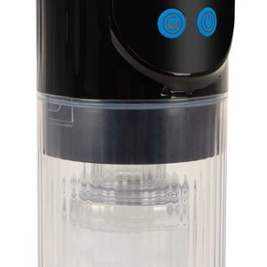 WYNE Masturbator 12 met vibratie, zuigfunctie, rotatie en stroking, zwart WYNE Masturbator 12 met vibratie, zuigfunctie, rotatie en stroking, zwart - Afbeelding 4