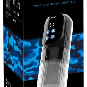 WYNE Masturbator 12 met vibratie, zuigfunctie, rotatie en stroking, zwart WYNE Masturbator 12 met vibratie, zuigfunctie, rotatie en stroking, zwart - Afbeelding 1
