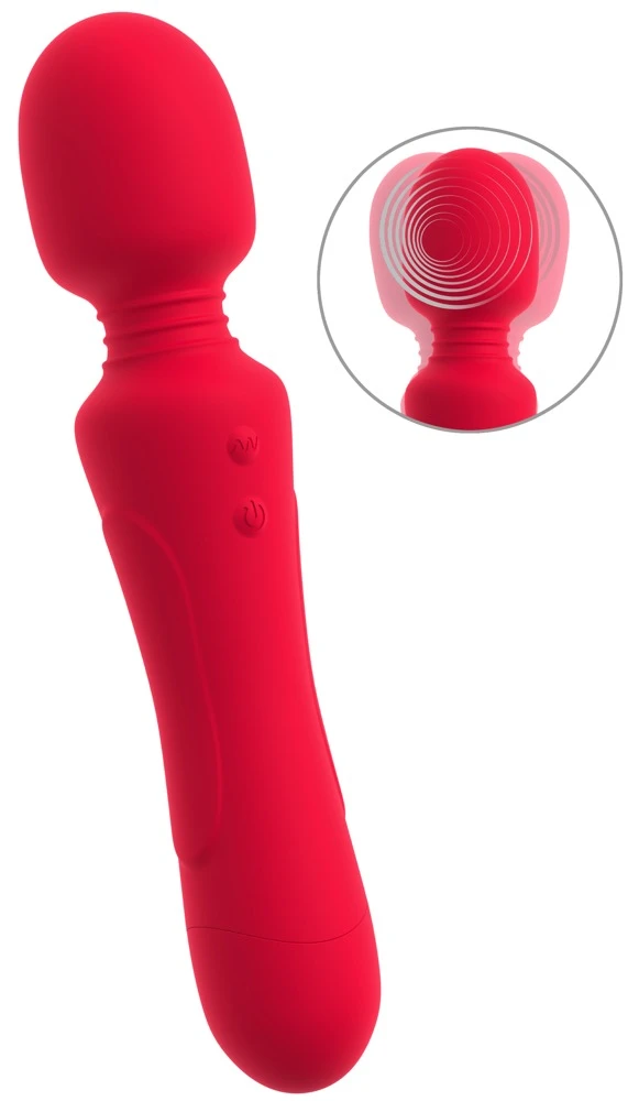 Sweet Smile Massagestaf Super Powerful Vibrating rood