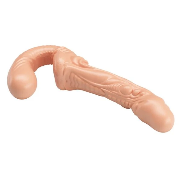 Baile Emma Textured Double Penetration Strap-on Dildo Baile Emma Textured Double Penetration Strap-on Dildo