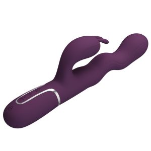 Pretty Love Loursen Konijnenvibrator met stootbeweging en trilling, paars Pretty Love Loursen Konijnenvibrator met stootbeweging en trilling, paars - Afbeelding 6