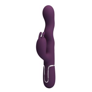 Pretty Love Loursen Konijnenvibrator met stootbeweging en trilling, paars Pretty Love Loursen Konijnenvibrator met stootbeweging en trilling, paars - Afbeelding 2