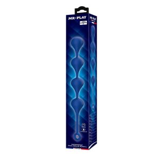 Mr Play siliconen anaalkralen maat L 42,6 cm blauw Mr Play siliconen anaalkralen maat L 42,6 cm blauw - Afbeelding 3