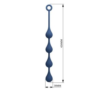 Mr Play siliconen anaalkralen maat L 42,6 cm blauw Mr Play siliconen anaalkralen maat L 42,6 cm blauw - Afbeelding 8