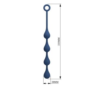 Mr Play Siliconen Analkralen Maat M 33 cm blauw Mr Play Siliconen Analkralen Maat M 33 cm blauw - Afbeelding 8
