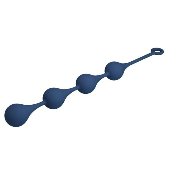 Mr Play Siliconen Analkralen XL 52,5 cm blauw Mr Play Siliconen Analkralen XL 52,5 cm blauw