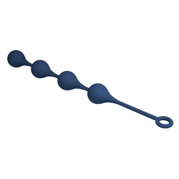 Mr Play Siliconen Analkralen XL 52,5 cm blauw Mr Play Siliconen Analkralen XL 52,5 cm blauw