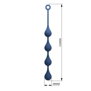 Mr Play Siliconen Analkralen XL 52,5 cm blauw Mr Play Siliconen Analkralen XL 52,5 cm blauw - Afbeelding 8
