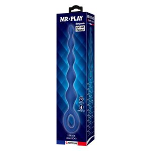 Mr Play Siliconen analkralen met anaalplug 20,4 cm blauw Mr Play Siliconen analkralen met anaalplug 20,4 cm blauw - Afbeelding 3