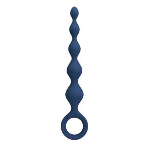 Mr Play Siliconen analkralen met anaalplug 20,4 cm blauw Mr Play Siliconen analkralen met anaalplug 20,4 cm blauw - Afbeelding 2