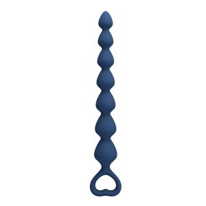 Mr Play Silicone analkralen met anaalplug 26,7 cm blauw Mr Play Silicone analkralen met anaalplug 26,7 cm blauw - Afbeelding 2