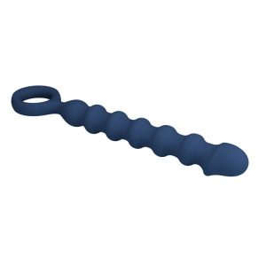 Mr Play siliconen anusballetjes en anaalplug blauw 34 mm 28,5 cm Mr Play siliconen anusballetjes en anaalplug blauw 34 mm 28,5 cm - Afbeelding 7