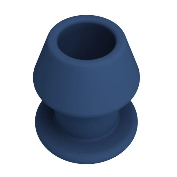 Mr Play Jack Hollow Siliconen Anaalplug blauw maat M Mr Play Jack Hollow Siliconen Anaalplug blauw maat M