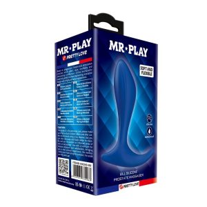 Mr Play Prostaatmassageapparaat van siliconen, blauw Mr Play Prostaatmassageapparaat van siliconen, blauw - Afbeelding 4