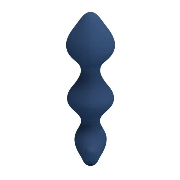 Mr Play Ergonomische siliconen anaalplug blauw