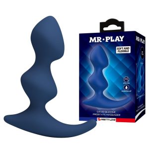 Mr Play Ergonomische siliconen anaalplug blauw Mr Play Ergonomische siliconen anaalplug blauw - Afbeelding 8