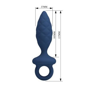 Mr Play Anaalplug met gestructureerd oppervlak Blauw L Mr Play Anaalplug met gestructureerd oppervlak Blauw L - Afbeelding 8
