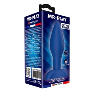 Mr Play Conische siliconen anaalplug M blauw Mr Play Conische siliconen anaalplug M blauw - Afbeelding 3