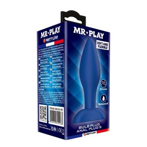 Mr Play conische siliconen anaalplug S blauw Mr Play conische siliconen anaalplug S blauw - Afbeelding 3