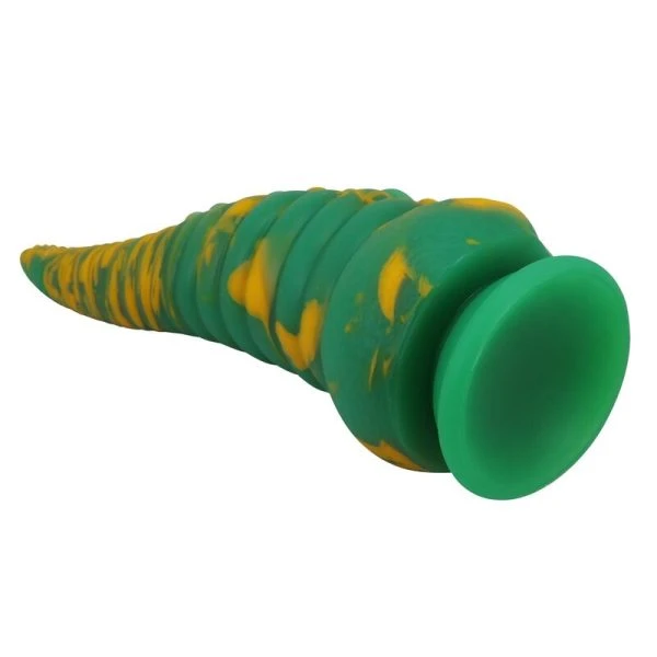 Power Monsters Fantasy-Silikondildo Abyssal Colossus 22,5 cm groen-geel Power Monsters Fantasy-Silikondildo Abyssal Colossus 22,5 cm groen-geel