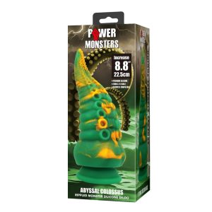 Power Monsters Fantasy-Silikondildo Abyssal Colossus 22,5 cm groen-geel Power Monsters Fantasy-Silikondildo Abyssal Colossus 22,5 cm groen-geel - Afbeelding 3