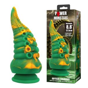 Power Monsters Fantasy-Silikondildo Abyssal Colossus 22,5 cm groen-geel Power Monsters Fantasy-Silikondildo Abyssal Colossus 22,5 cm groen-geel - Afbeelding 7
