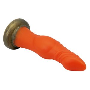 Power Monsters Blazeheart Charger Fantasy Silikondildo 18,5 cm oranje Power Monsters Blazeheart Charger Fantasy Silikondildo 18,5 cm oranje - Afbeelding 4