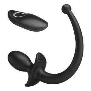 Mr Play Analvibrator met afstandsbediening, siliconen, zwart Mr Play Analvibrator met afstandsbediening, siliconen, zwart - Afbeelding 7