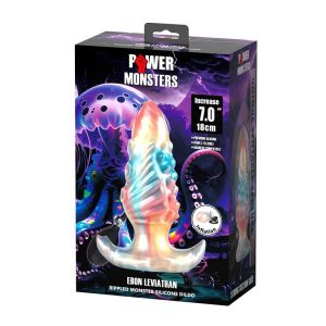 Power Monsters Ebon Leviathan opblaasbare fantasie-anale plug 18 cm Power Monsters Ebon Leviathan opblaasbare fantasie-anale plug 18 cm - Afbeelding 2