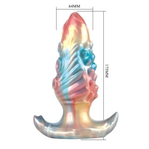 Power Monsters Ebon Leviathan opblaasbare fantasie-anale plug 18 cm Power Monsters Ebon Leviathan opblaasbare fantasie-anale plug 18 cm - Afbeelding 8