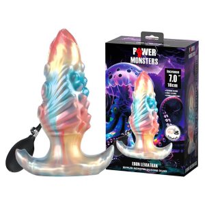 Power Monsters Ebon Leviathan opblaasbare fantasie-anale plug 18 cm Power Monsters Ebon Leviathan opblaasbare fantasie-anale plug 18 cm - Afbeelding 9