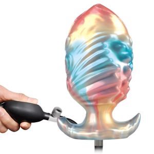 Power Monsters Ebon Leviathan opblaasbare fantasie-anale plug 18 cm Power Monsters Ebon Leviathan opblaasbare fantasie-anale plug 18 cm - Afbeelding 4
