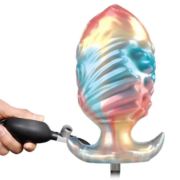 Power Monsters Ebon Leviathan opblaasbare fantasie-anale plug 18 cm Power Monsters Ebon Leviathan opblaasbare fantasie-anale plug 18 cm