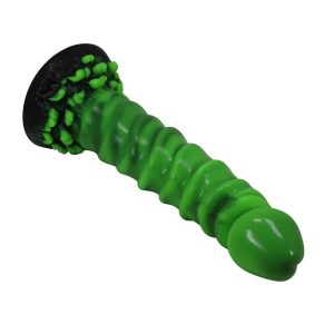 Power Monsters Manticore Fantasy Silikon-Dildo 23 cm Ø 5 cm groen-zwart Power Monsters Manticore Fantasy Silikon-Dildo 23 cm Ø 5 cm groen-zwart - Afbeelding 4