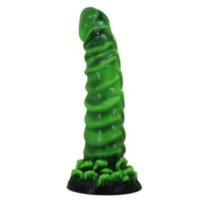 Power Monsters Manticore Fantasy Silicone Dildo 23 cm Ø 5 cm green-black