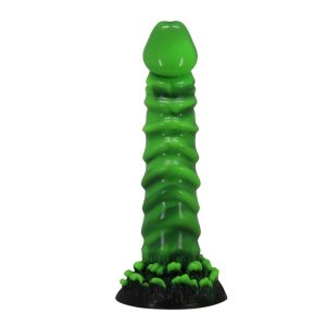 Power Monsters Manticore Fantasy Silikon-Dildo 23 cm Ø 5 cm groen-zwart Power Monsters Manticore Fantasy Silikon-Dildo 23 cm Ø 5 cm groen-zwart - Afbeelding 2