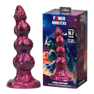 Power Monsters Silicone Dildo Primal Beastlord Pink Translucent 26 cm Power Monsters Silicone Dildo Primal Beastlord Pink Translucent 26 cm - Afbeelding 3