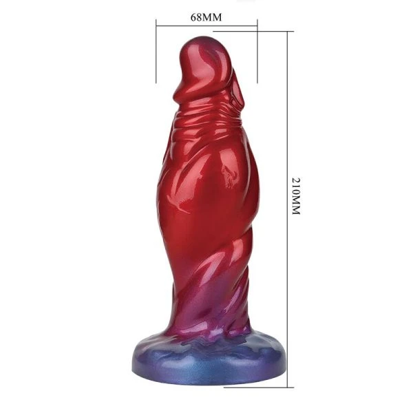 Power Monsters Shadow Behemoth opblaasbare fantasy-siliconendildo 22 cm