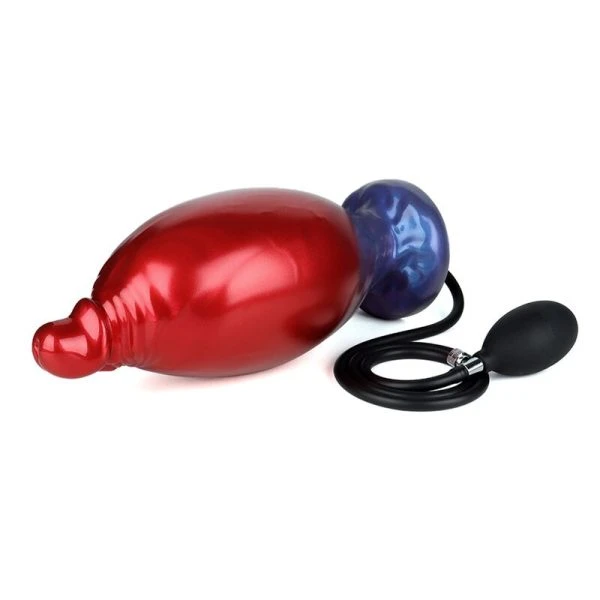 Power Monsters Shadow Behemoth opblaasbare fantasy-siliconendildo 22 cm