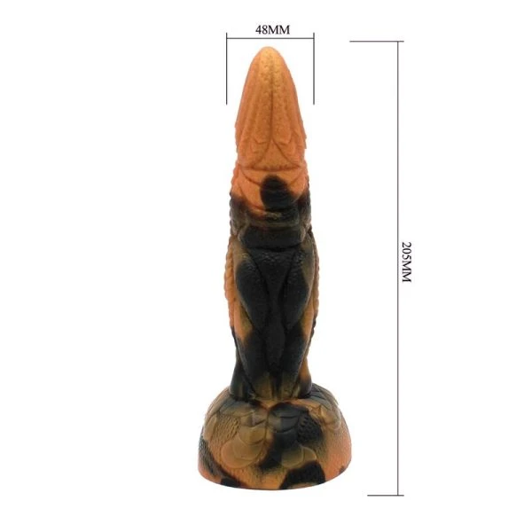 Power Monsters Tyrannosaurus Bicolor Silikon-Dildo 20,5 cm, Ø 5 cm Power Monsters Tyrannosaurus Bicolor Silikon-Dildo 20,5 cm, Ø 5 cm