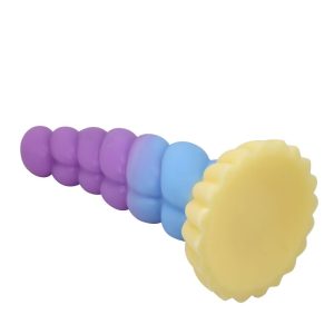Power Monsters Eenhoorn siliconen dildo driekleurig 22 cm Ø 5 cm Power Monsters Eenhoorn siliconen dildo driekleurig 22 cm Ø 5 cm - Afbeelding 6
