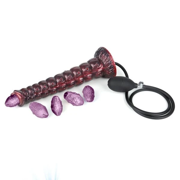 Power Monsters Voidclaw Brute opblaasbare siliconen dildo 29 cm