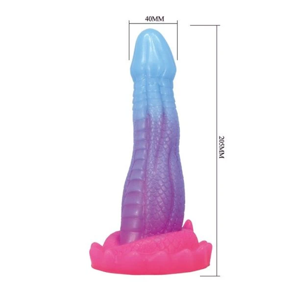 Power Monsters Fantasy-Dildo Void Python met zuignap 20,5 cm