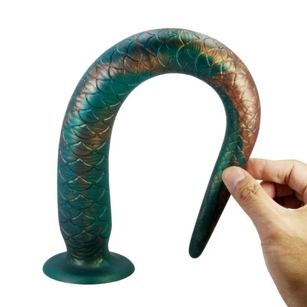 Power Monsters Wildwyrm Tail Bicolor Fantasy Silikon-Dildo 47 cm Power Monsters Wildwyrm Tail Bicolor Fantasy Silikon-Dildo 47 cm