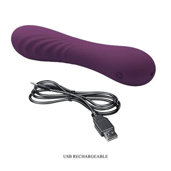 Pretty Love Alexisrose Vibrator met 10 functies, siliconen, paars