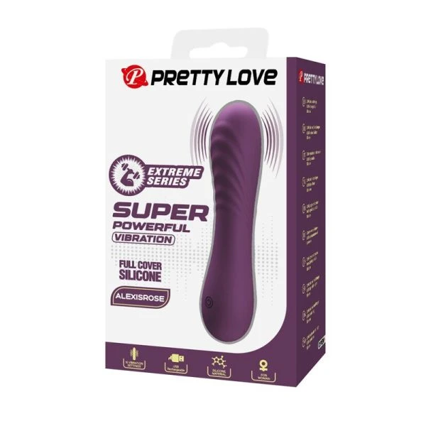 Pretty Love Alexisrose Vibrator met 10 functies, siliconen, paars